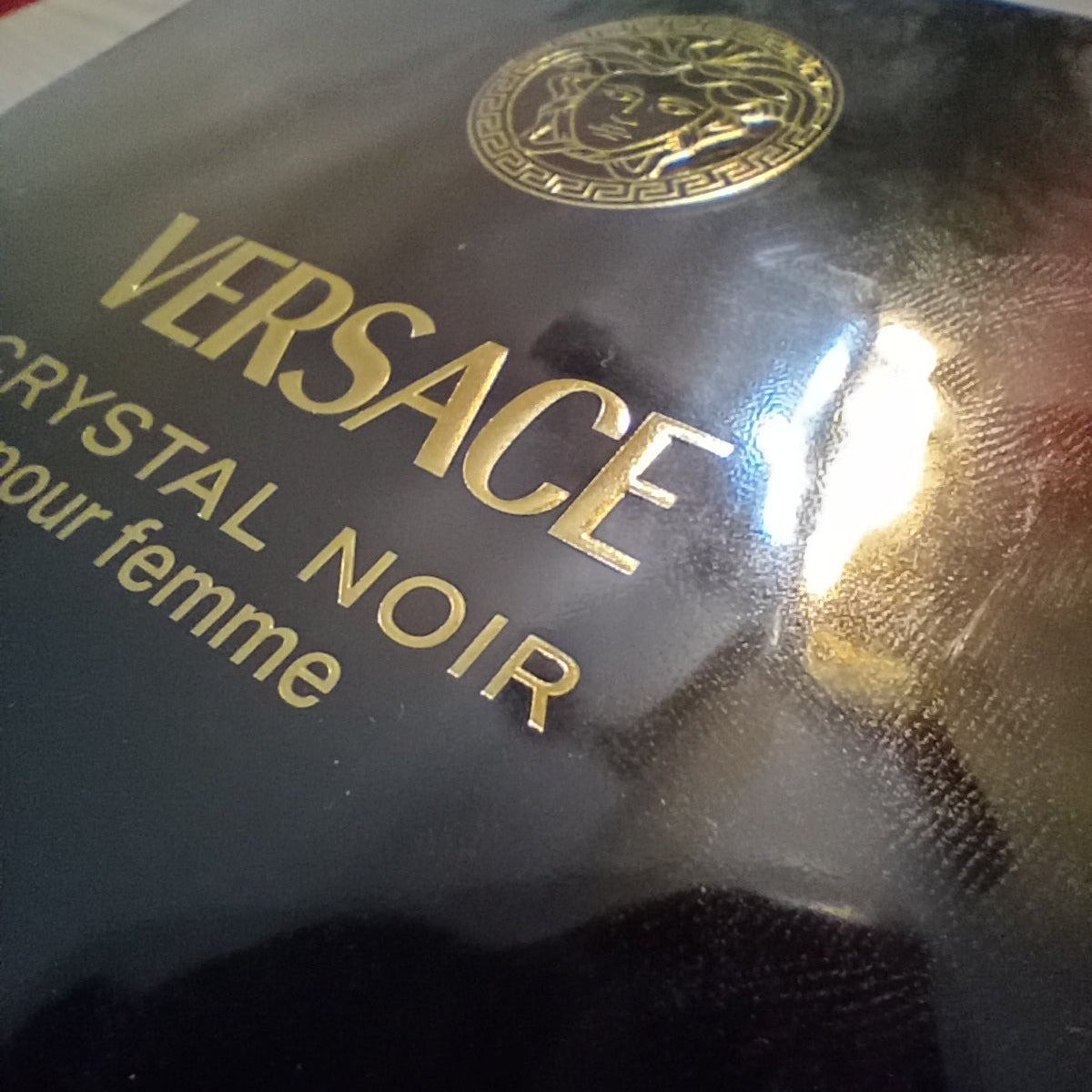 Versace Crystal Noir Parfum 90ml – Sensual Warm Floral Perfume for Women