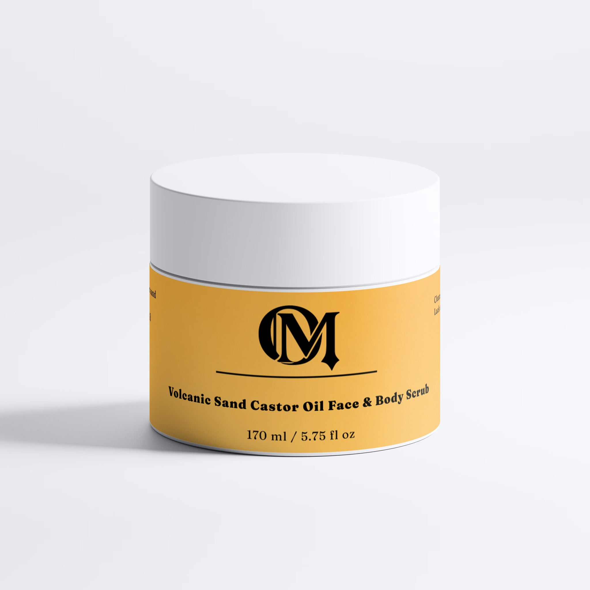 Volcanic Face Body Scrub Exfoliator Sand Polish Skincare Icelandic Lava Clay