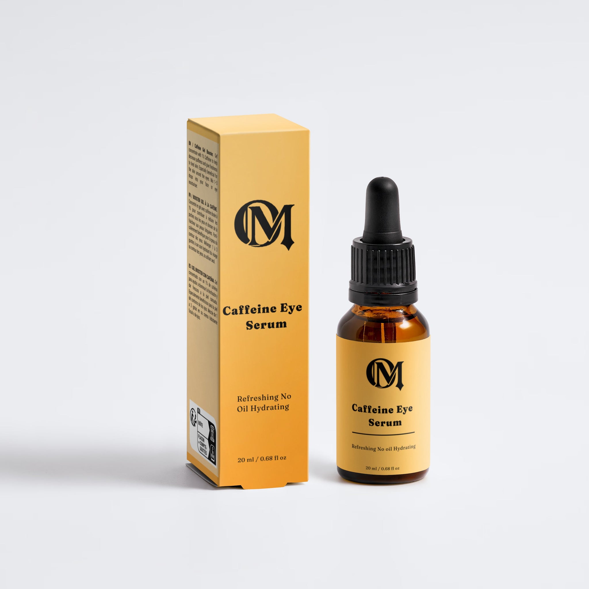 Anti Aging Caffeine Gel Serum For Eye Puffiness Dark Circles Wrinkles