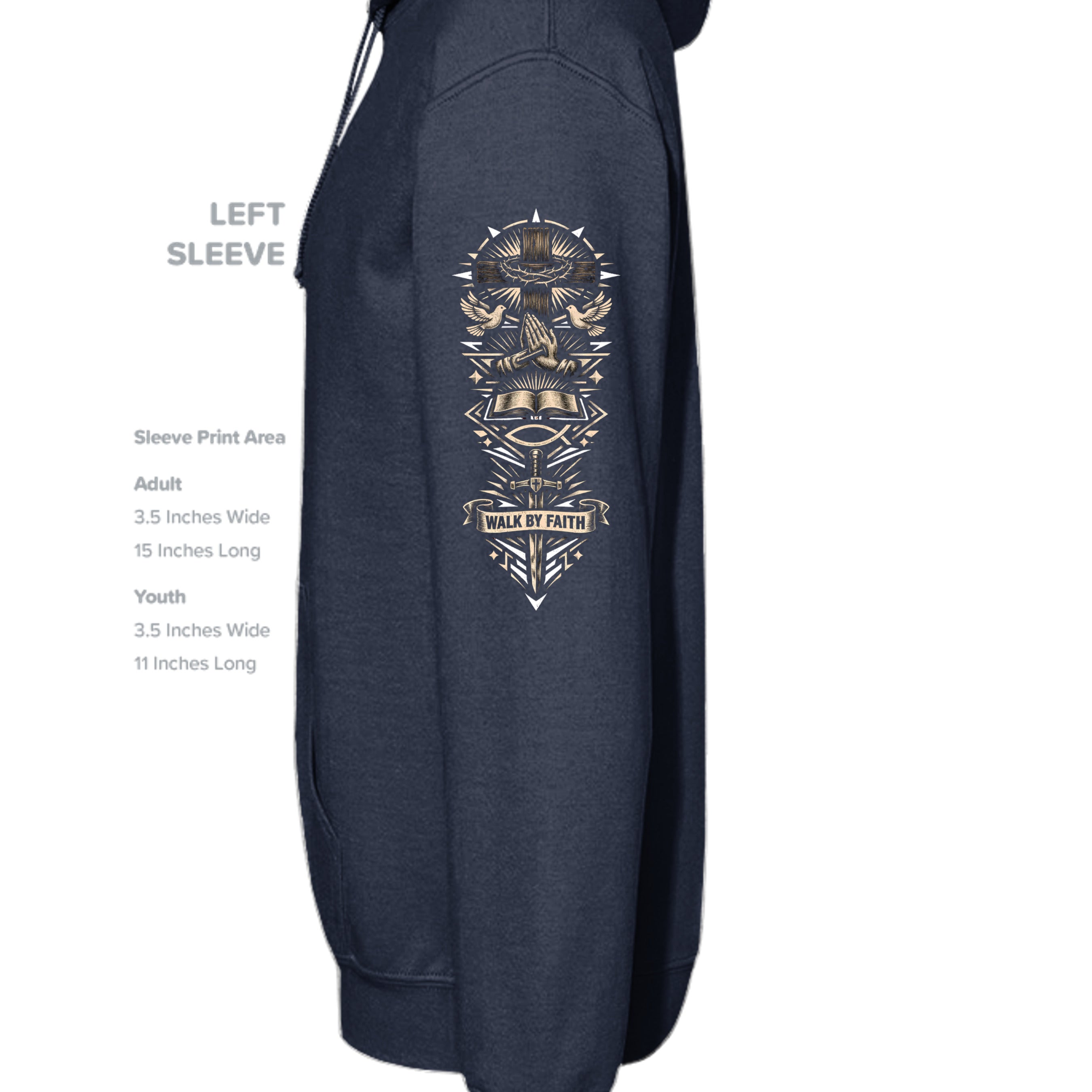 NAVY - G185 - SLEEVE_LEFT